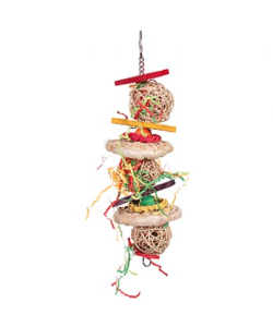 Crunch and Munch Chewable Parrot Toy